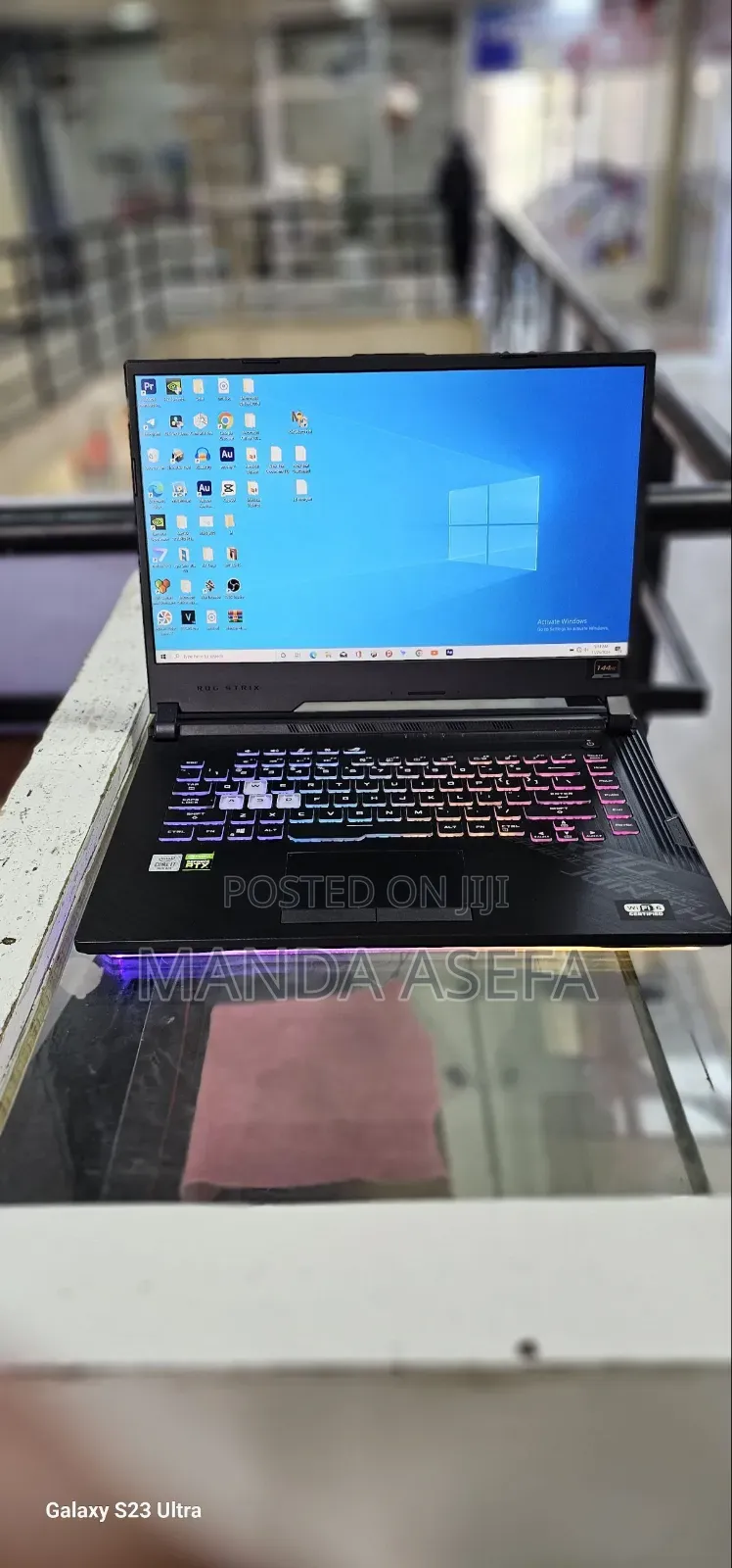 New Laptop Asus ROG Strix G15 16GB Intel Core I7 SSD 1T