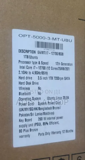 New Desktop Computer Dell 8GB Intel Core I7 HDD 1T