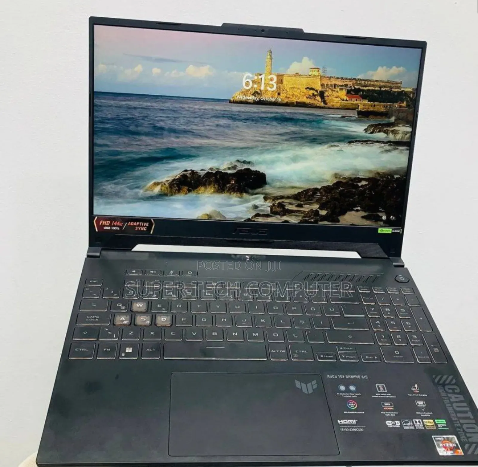New Laptop Asus TUF Gaming A15 16GB AMD Ryzen 7 SSD 1T