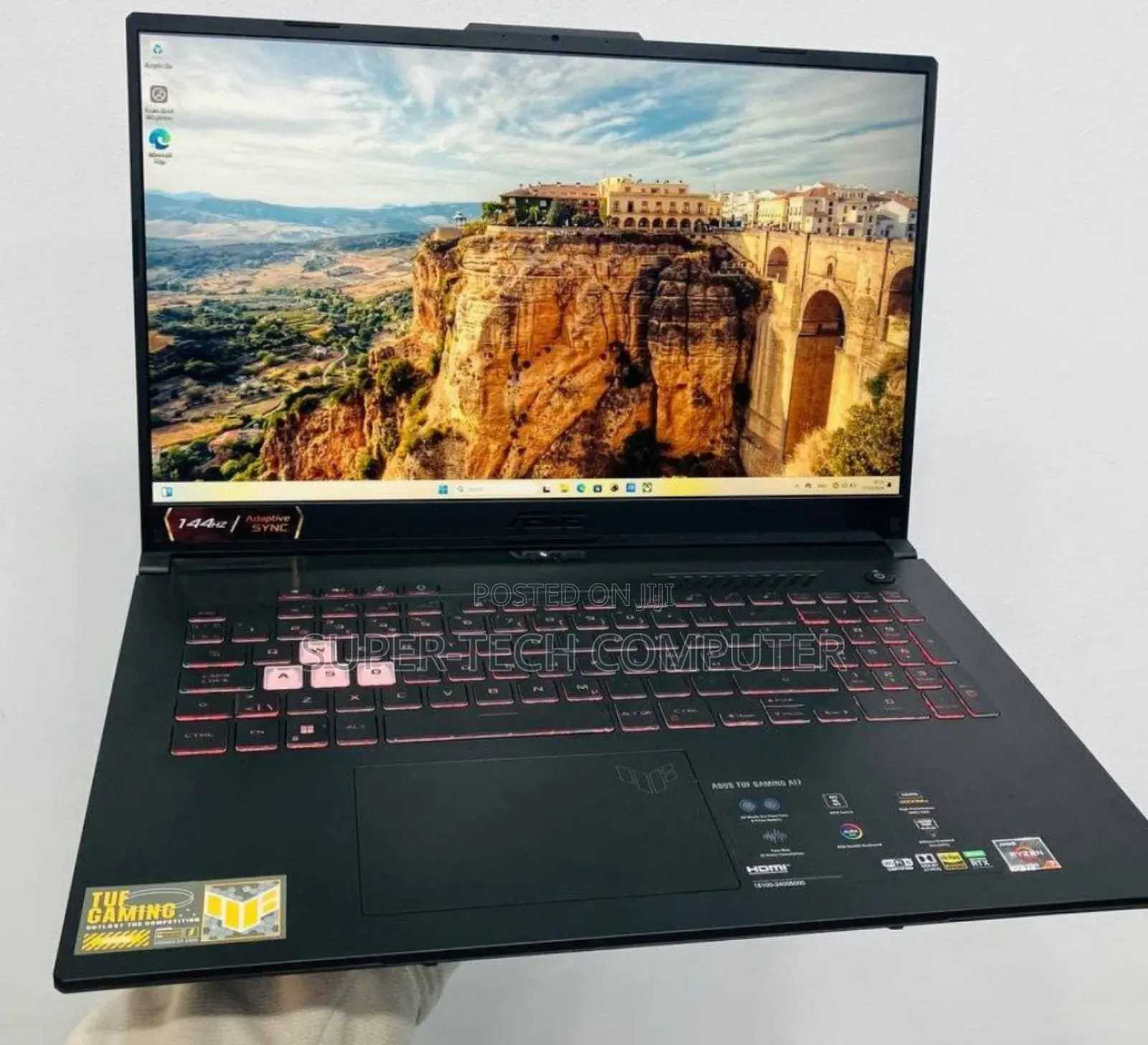 New Laptop Asus TUF Gaming A15 16GB AMD Ryzen 7 SSD 1T