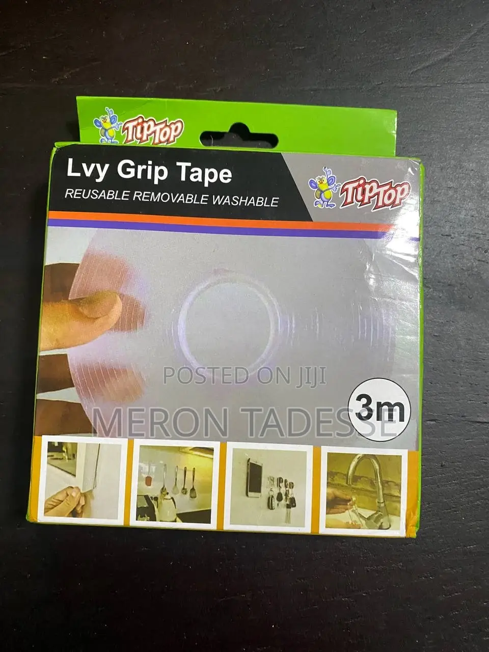 Photo Frame Tape ፎቶ ፍሬም ለመስቀል ግርግዳ መሰርሰር ለሚያሳቅቃቹ ይህ ፕላስተር!