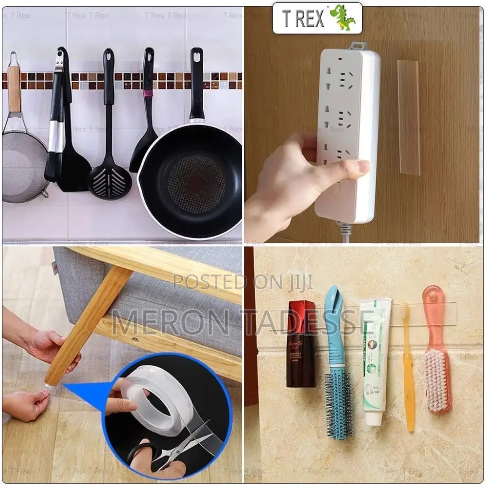 Photo Frame Tape ፎቶ ፍሬም ለመስቀል ግርግዳ መሰርሰር ለሚያሳቅቃቹ ይህ ፕላስተር!