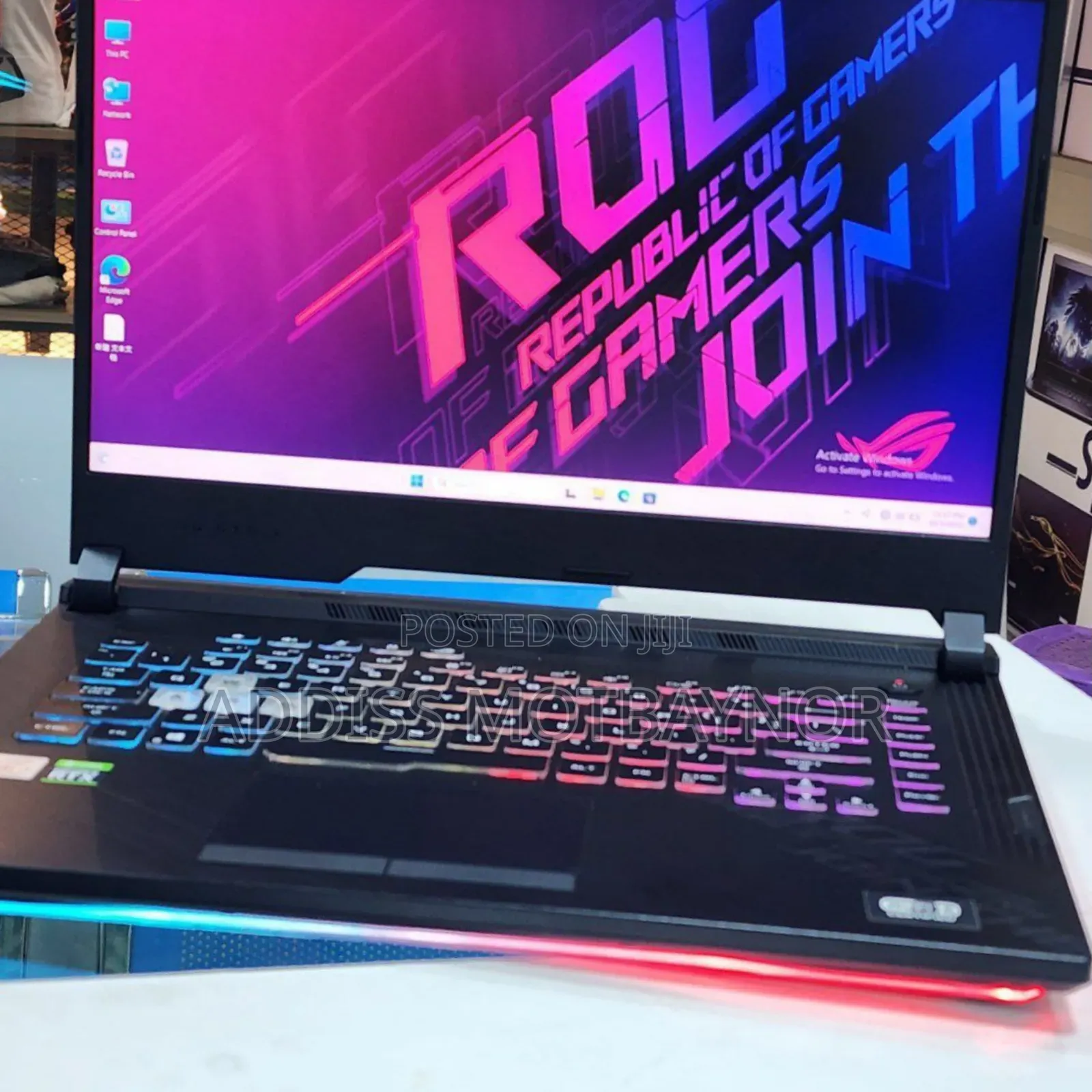 New Laptop Asus ROG Strix G15 16GB Intel Core I7 SSD 1T