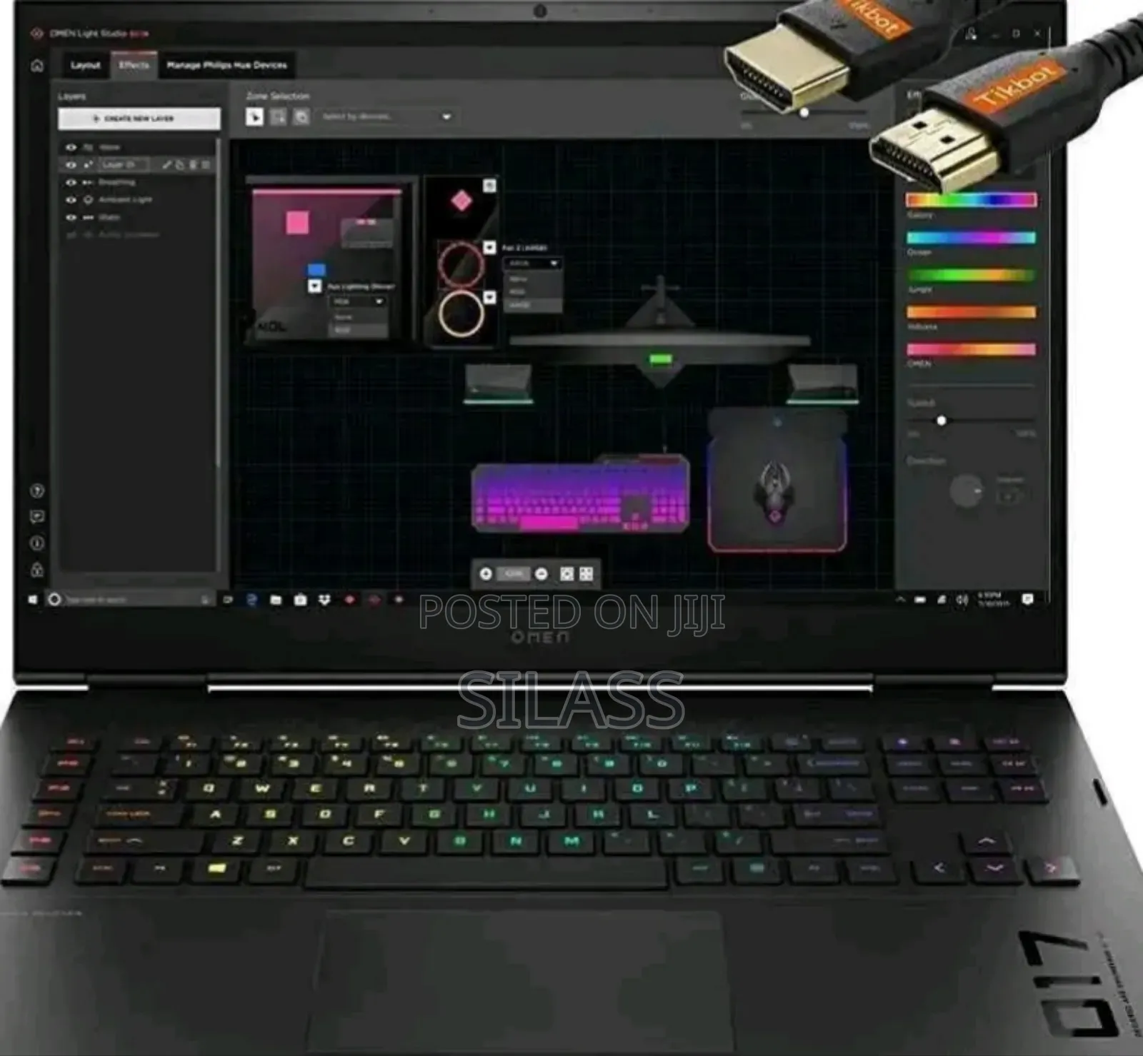 New Laptop HP Omen 17 16GB Intel Core I7 SSD 2T