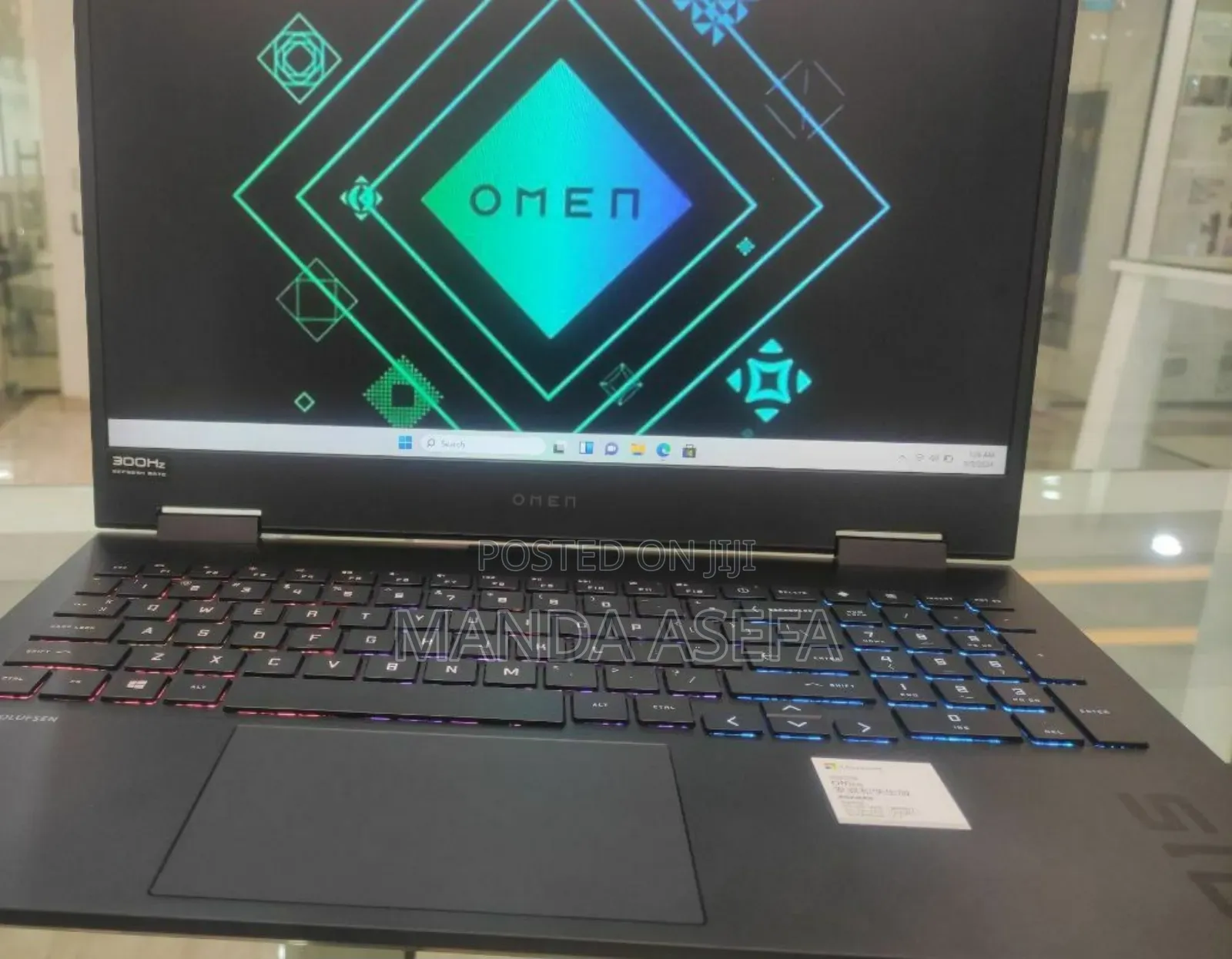 New Laptop HP Omen 15 16GB Intel Core I7 SSD 1T