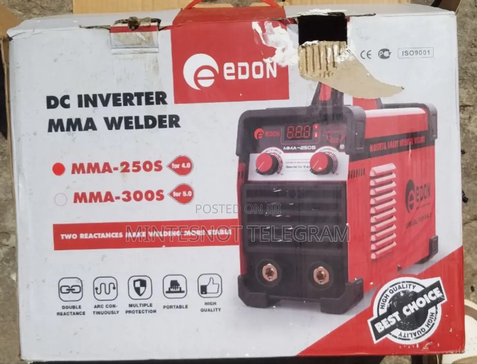 Welding Machine መበየጃ ማሽን
250a