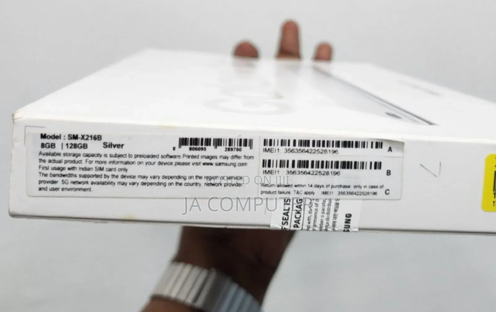 New Samsung Galaxy Tab A9+ 128 GB Black