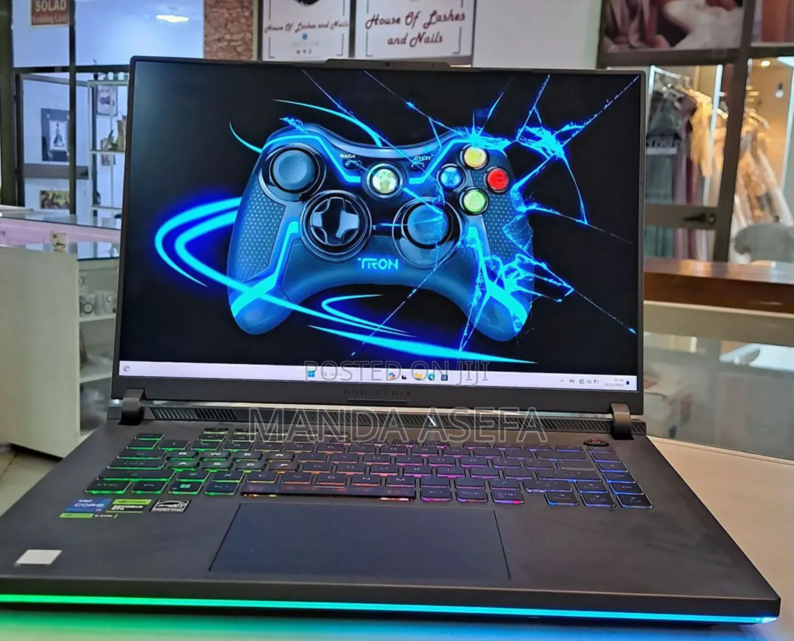 New Laptop Asus ROG Strix G16 G614 16GB Intel Core I7 SSD 1T