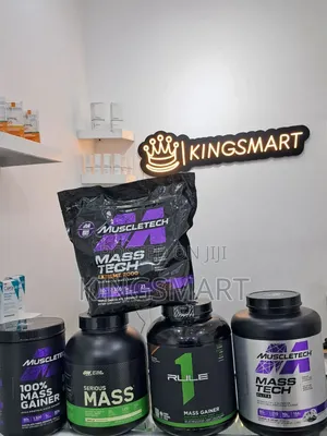 Photo - Masstech Extreme,100% Mass Gainer,Elite and on Serious Mass