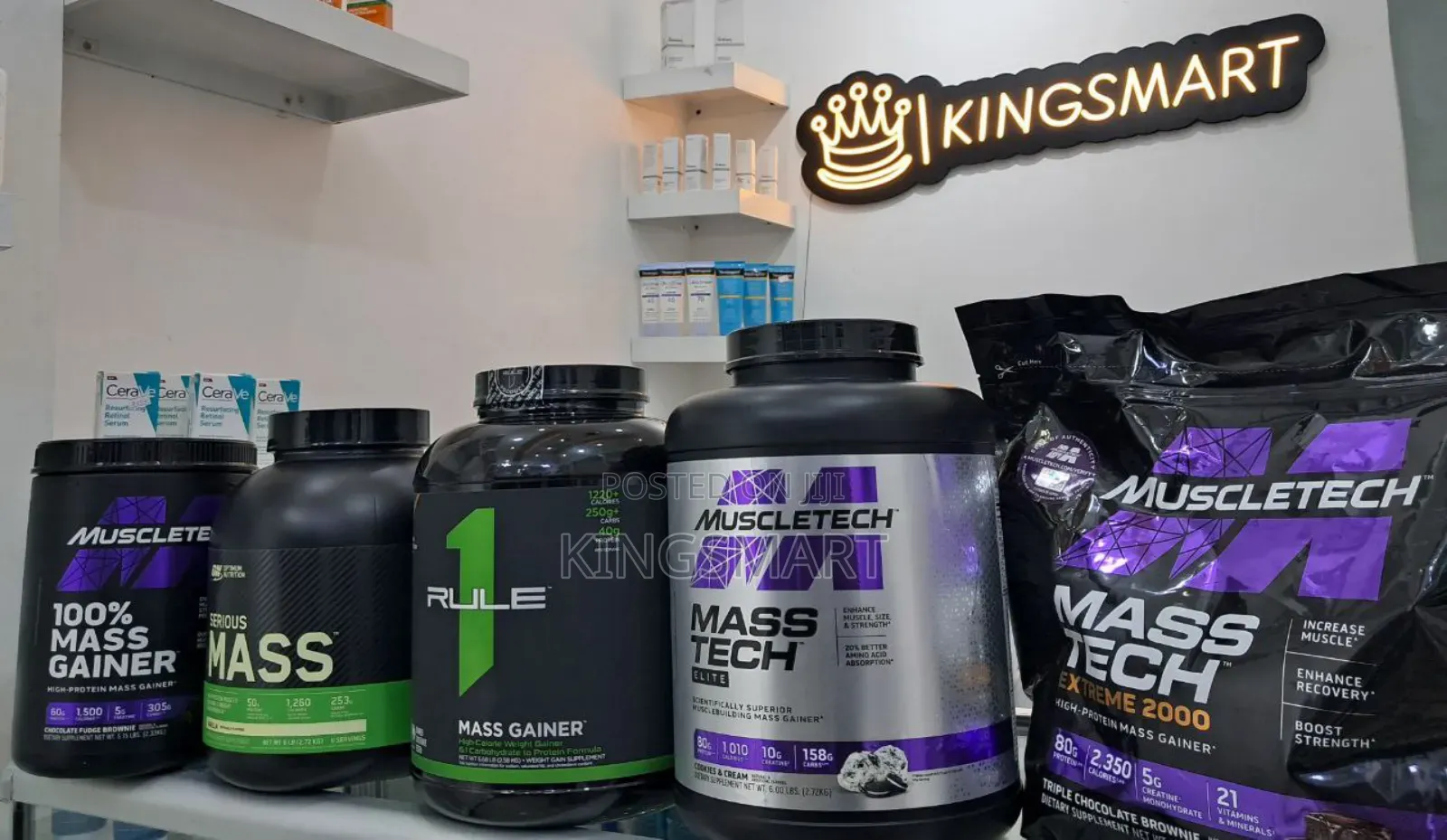 Masstech Extreme,Rule 1 and Serious Mass Mass Gainers