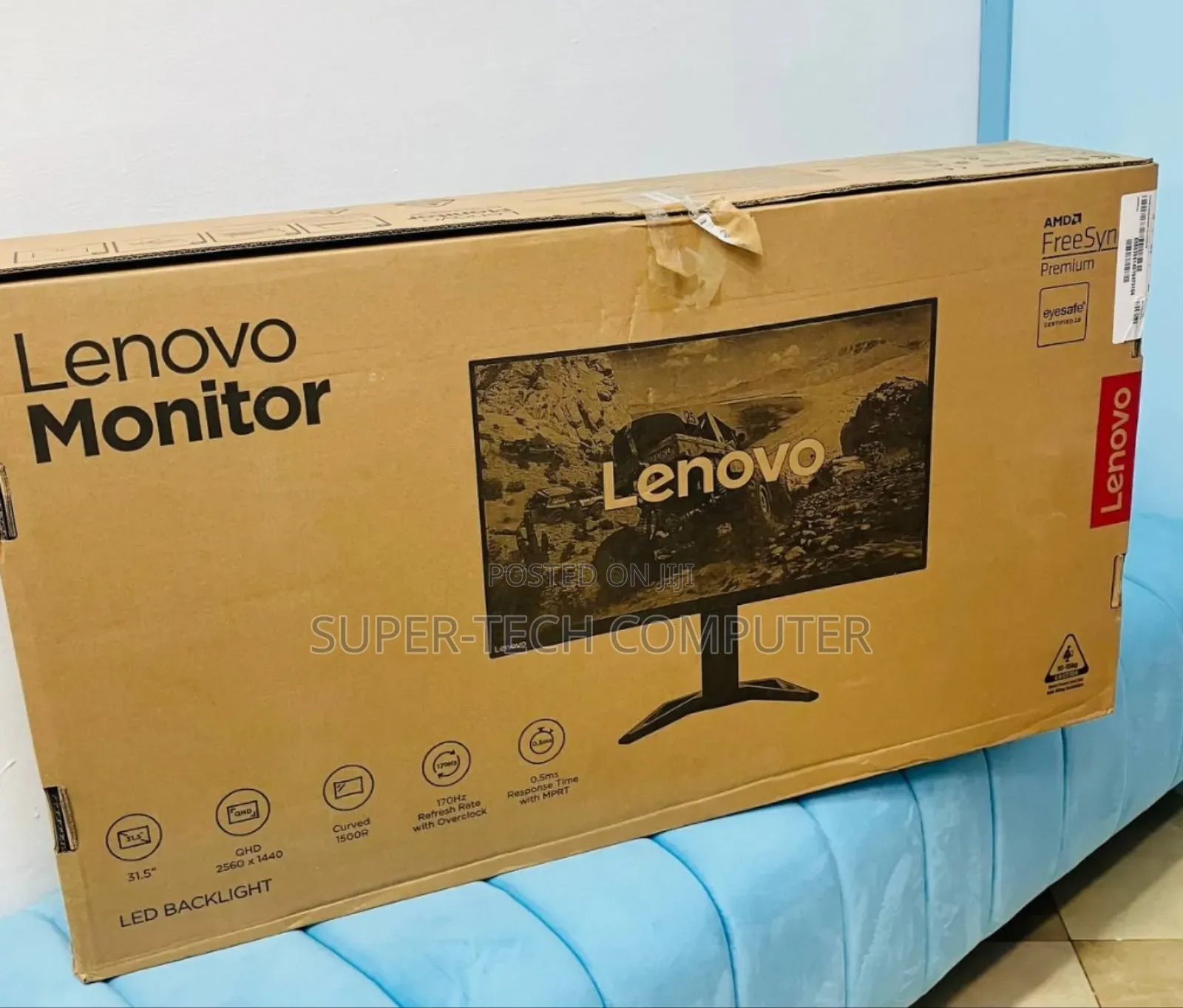 Lenovo Curved Resolution Gaming Monitor 2023