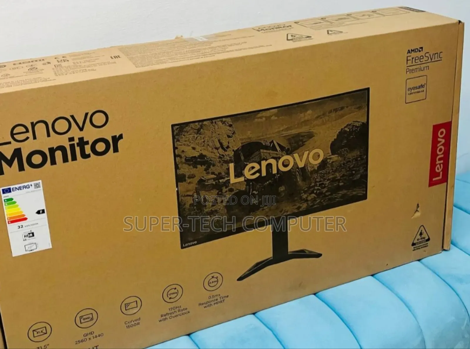 Lenovo Curved Resolution Gaming Monitor 2023