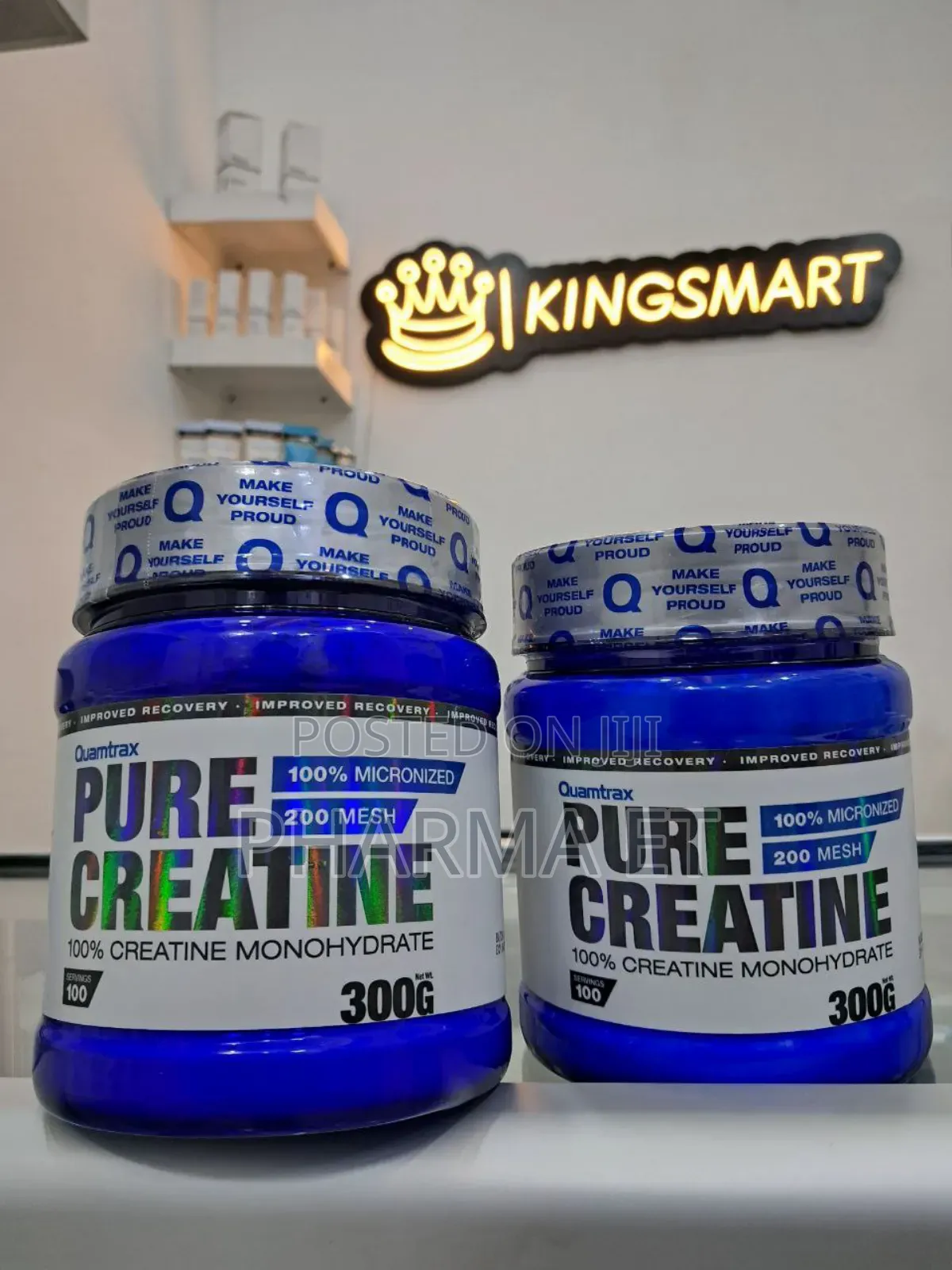 Quamtrax Pure and Micronized Creatine Plus Free Delivery