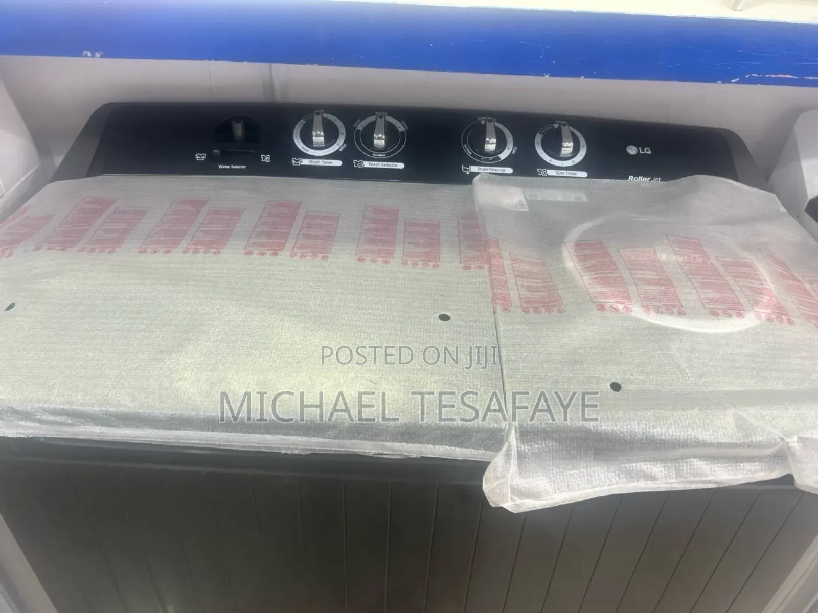 LG 18KG Black Twin Tub Washing Machine TT1861RWPT