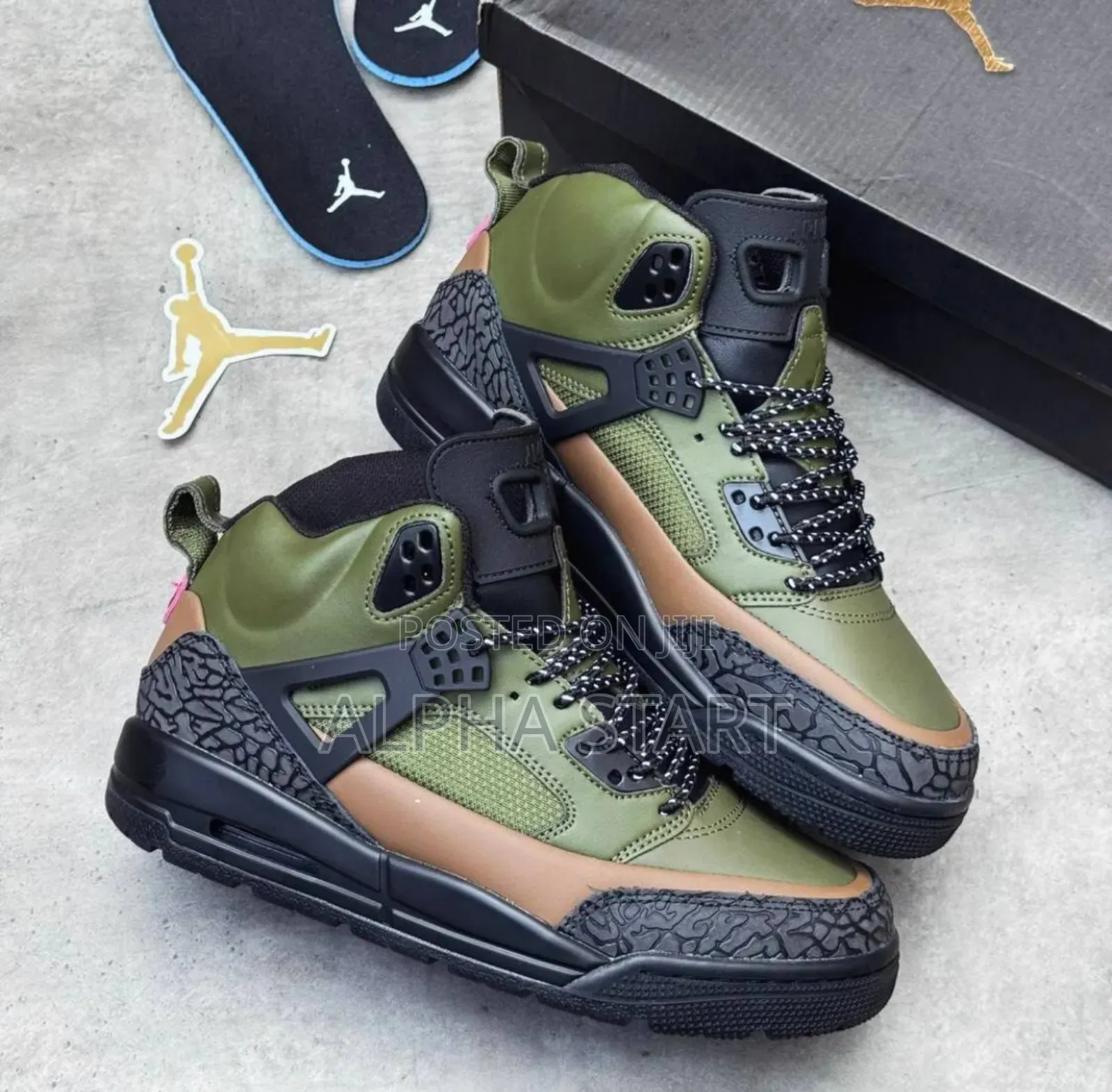  Air Jordan ‘SPIZIKE’ Winterrized GS Shoes