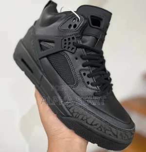  Air Jordan SPIZIKE ‘Black-Cat’ Shoes