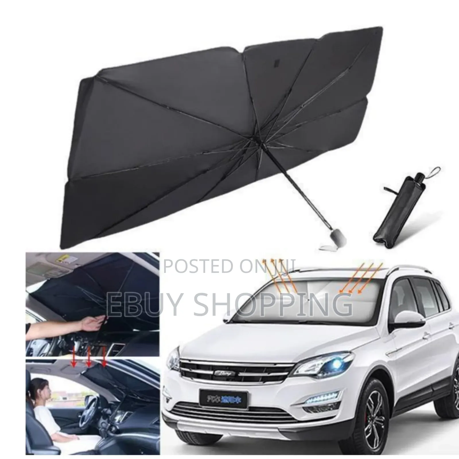 Foldable Car Sunshade Umbrella