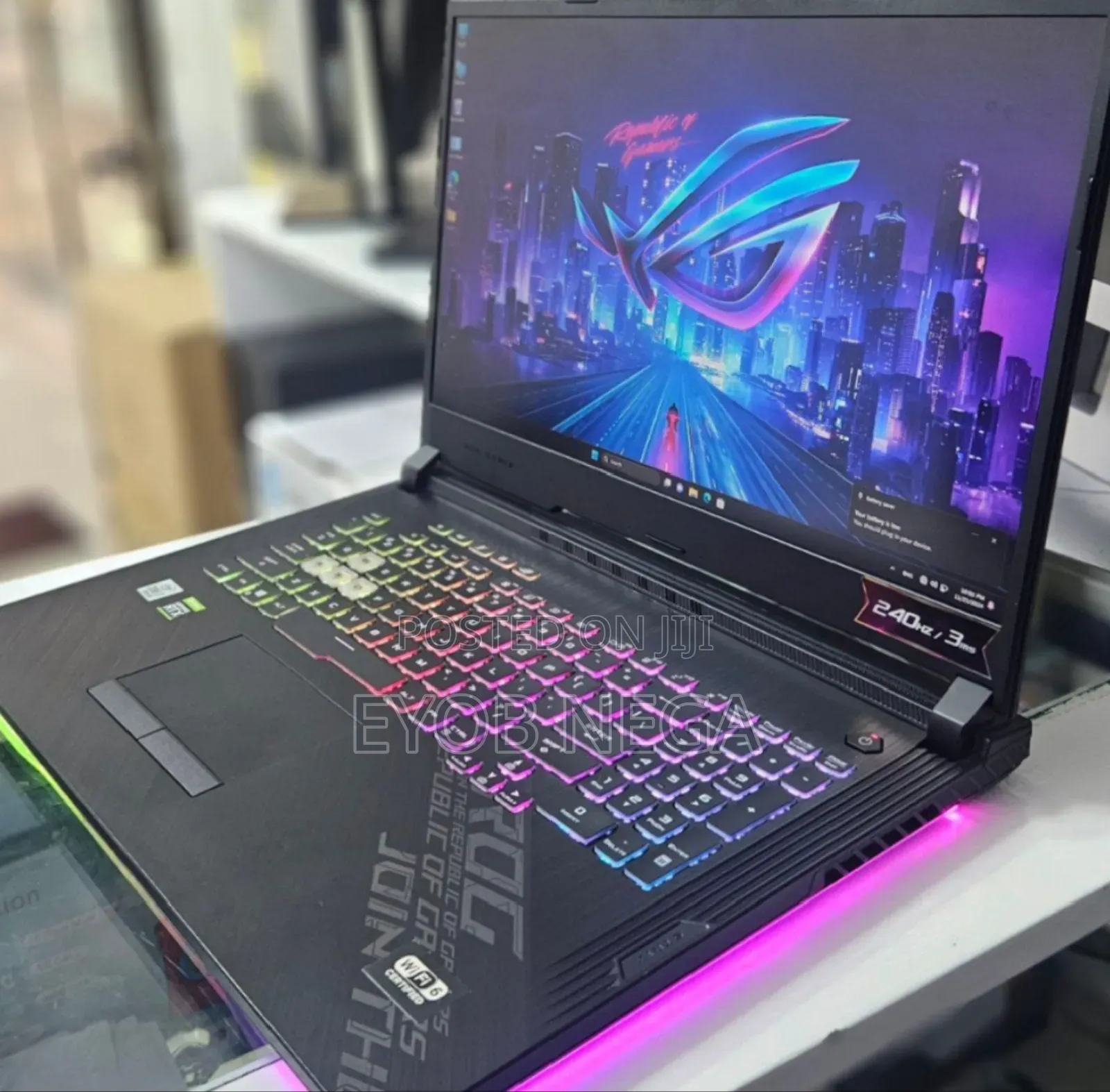 New Laptop Asus ROG Strix G15 16GB Intel Core I7 SSD 1T