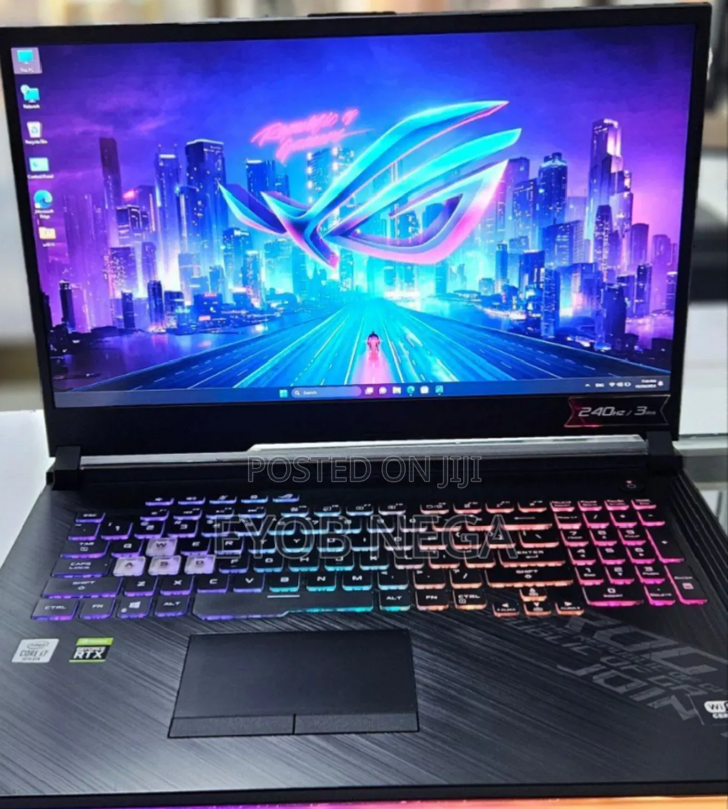 New Laptop Asus ROG Strix G15 16GB Intel Core I7 SSD 1T