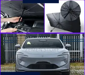 Foldable Retractable Car Cover Umbrella