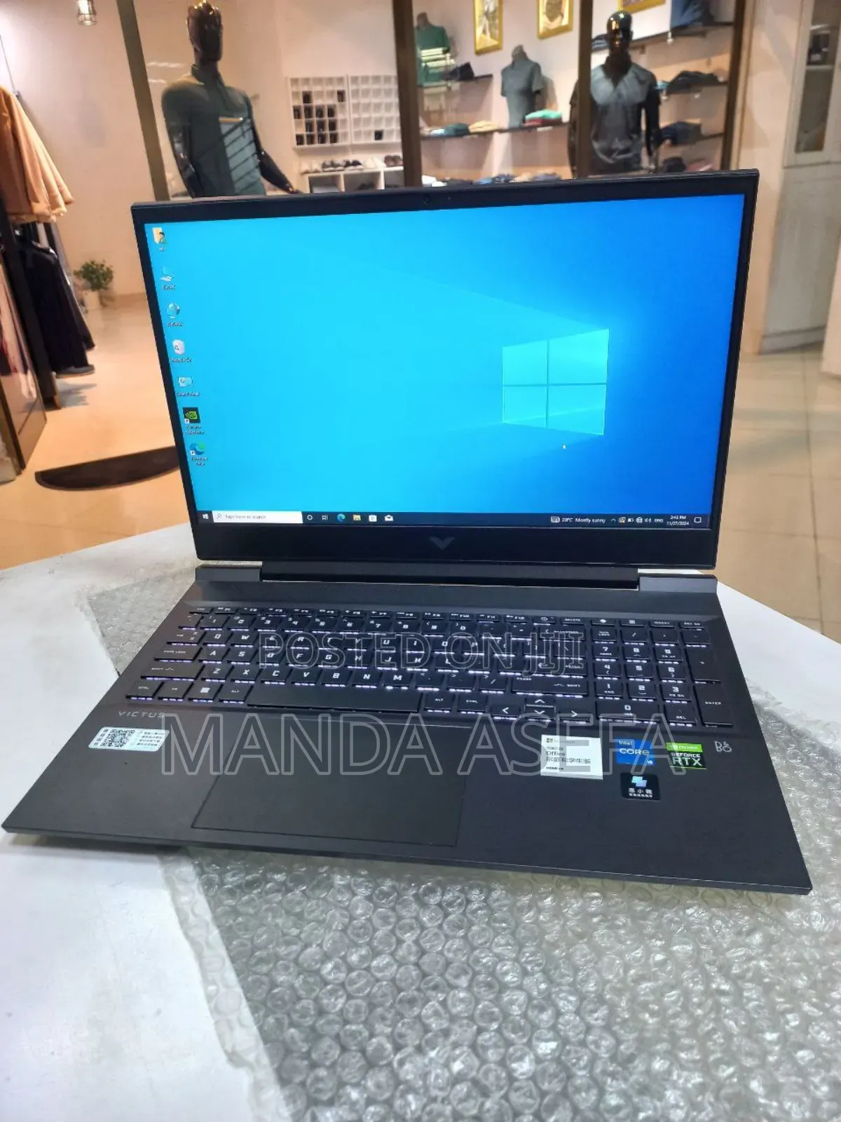 New Laptop HP Victus 15 16GB Intel Core I5 SSD 512GB