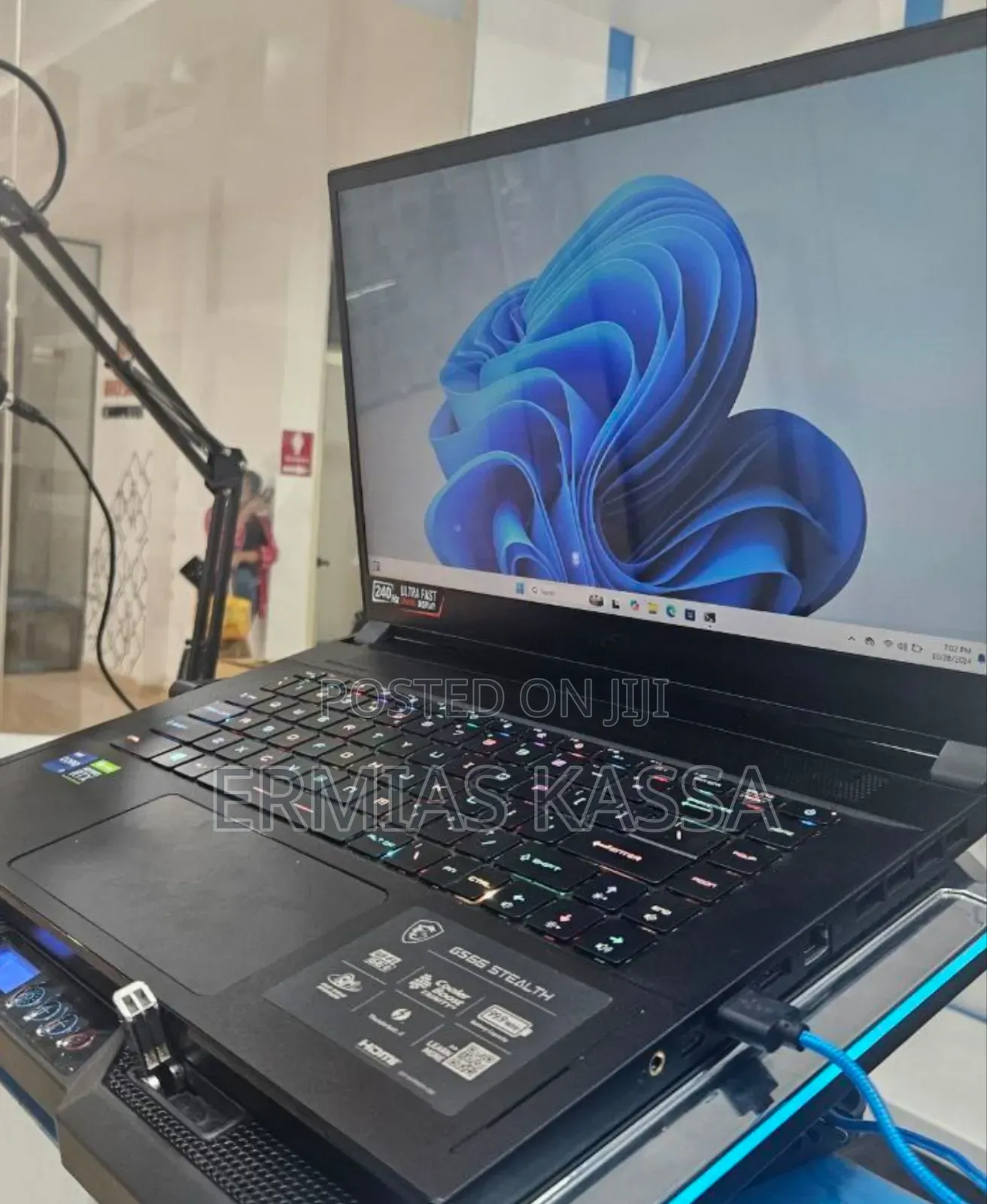 New Laptop MSI GS66 Stealth 10UE 16GB Intel Core I7 SSD 1T