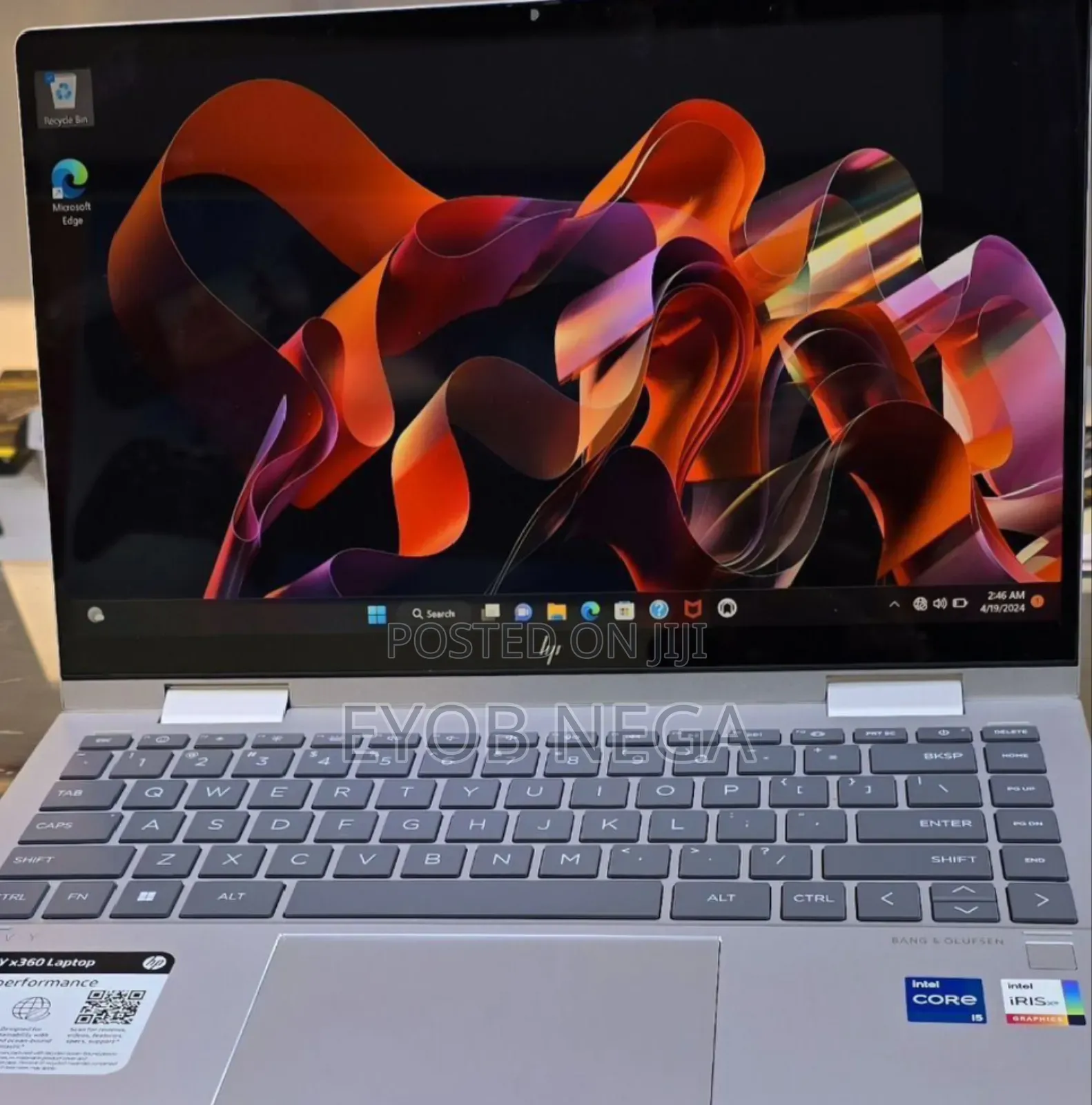 New Laptop HP Envy X360 8GB Intel Core I5 SSD 512GB