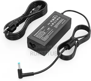 Photo - Hp Laptop Ac Adapter / Charger (Blue Pin)