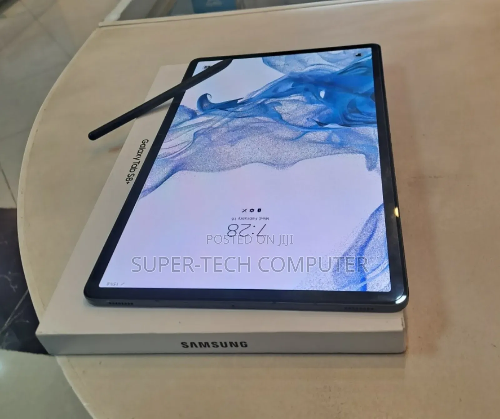 New Samsung Galaxy Tab S8+ 256 GB Gray