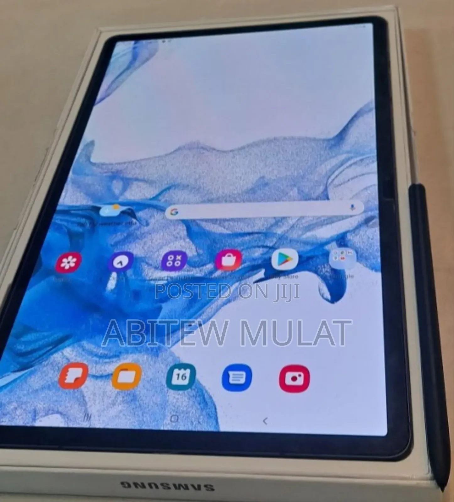 New Samsung Galaxy Tab S8+ 256 GB Blue