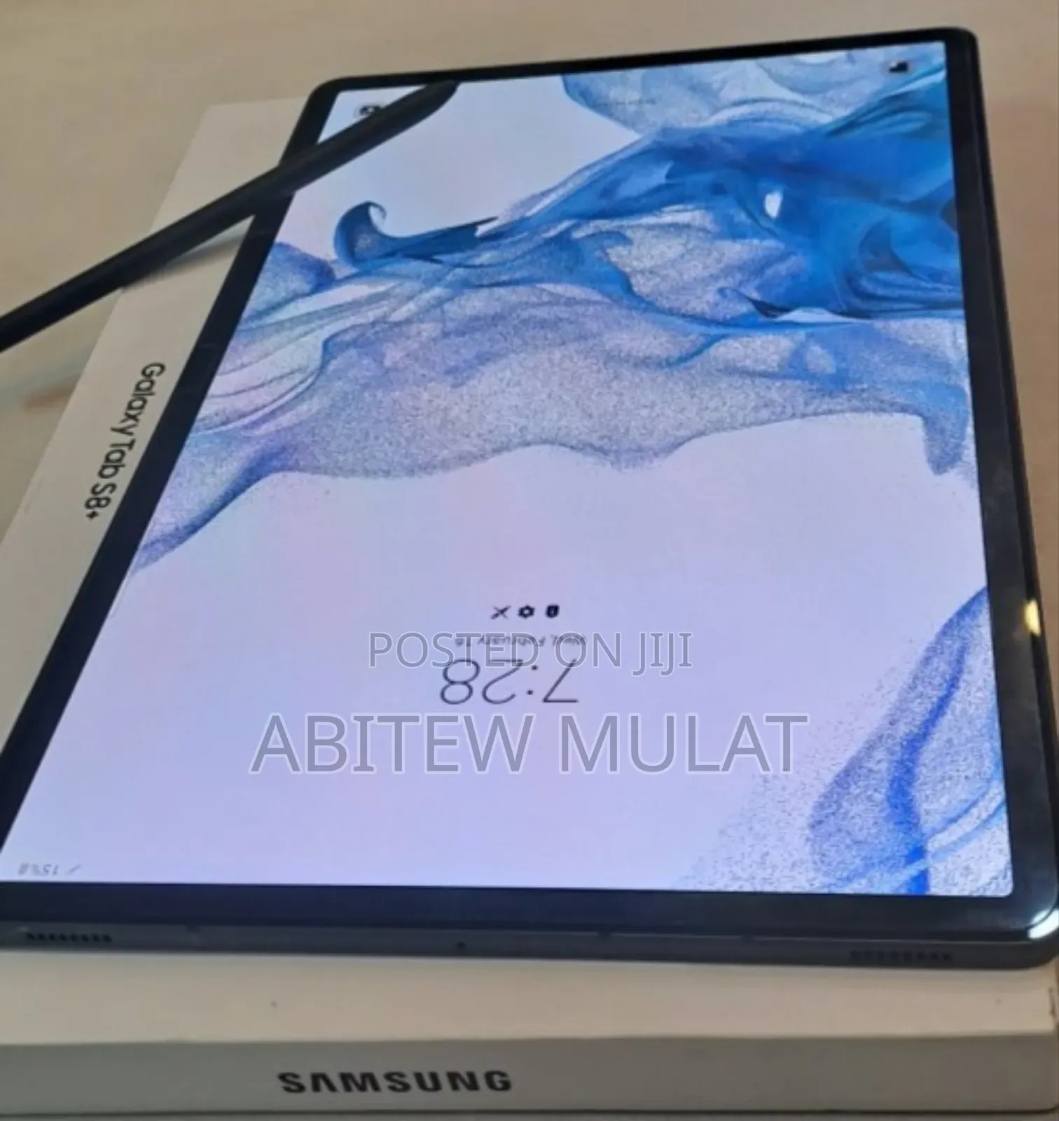 New Samsung Galaxy Tab S8+ 256 GB Blue