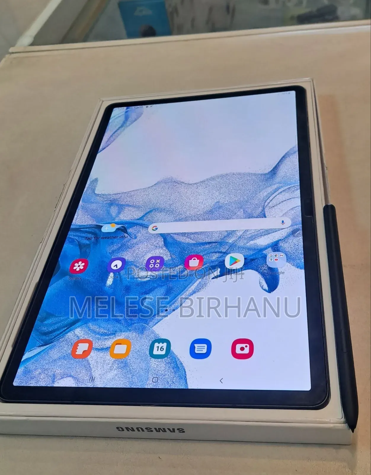 New Samsung Galaxy Tab S8+ 256 GB Silver