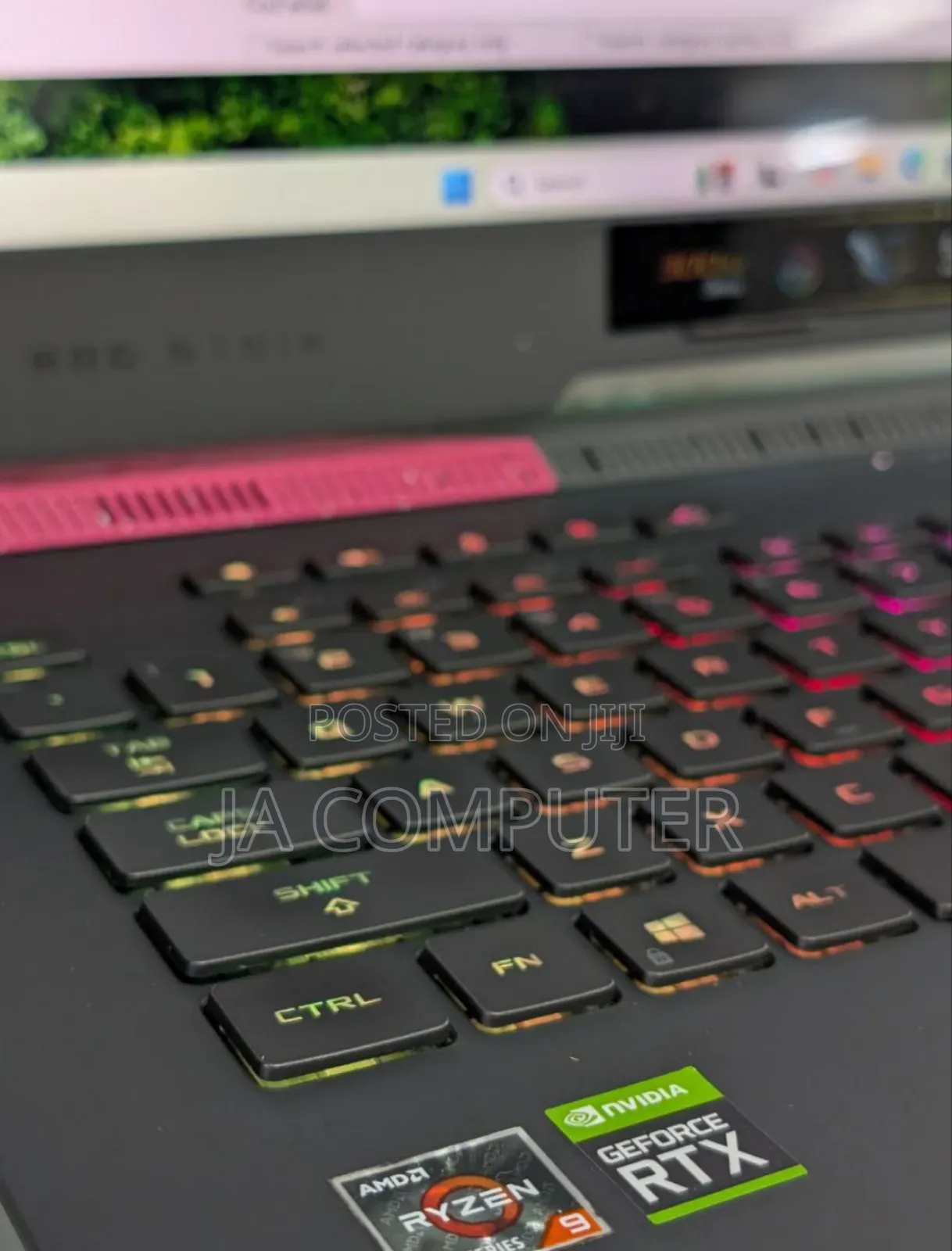 New Laptop Asus ROG Strix G15 16GB Intel Core I7 SSD 1T