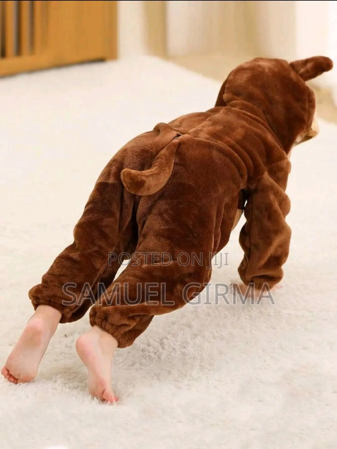 3D Cartoon Squirrel Costume