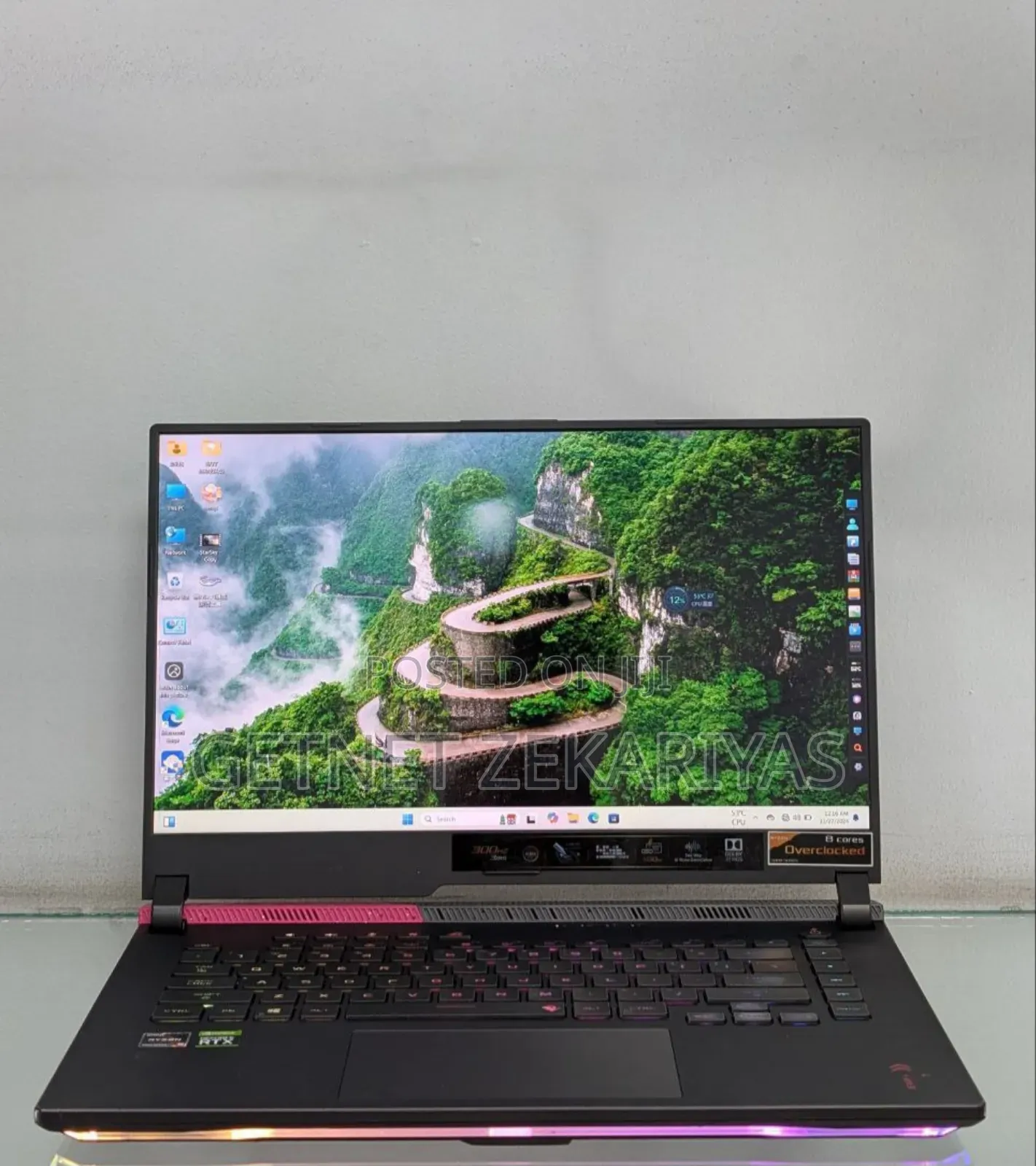 New Laptop Asus ROG Strix G15 16GB AMD Ryzen 9 SSD 1T