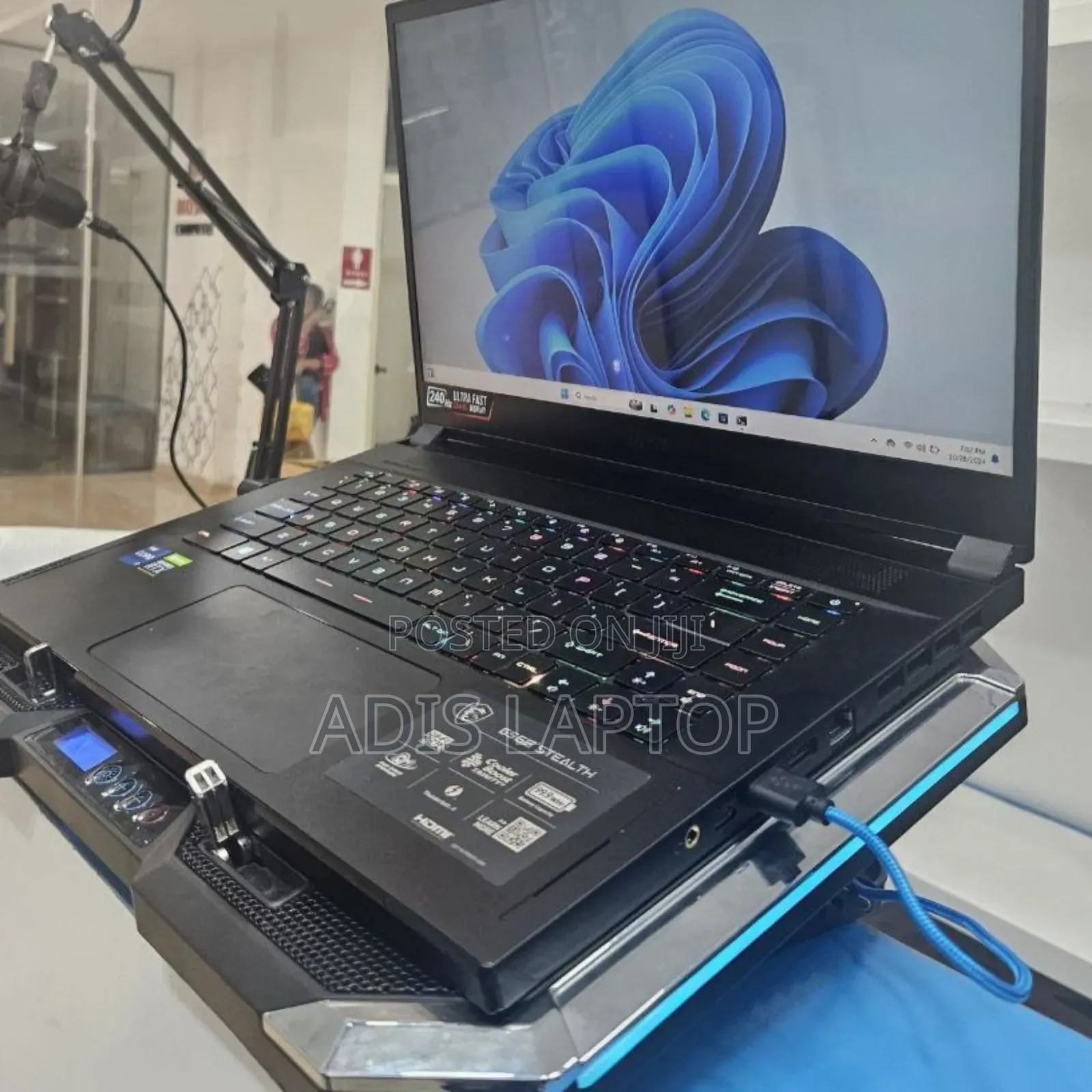 New Laptop MSI GS66 Stealth 10UE 16GB Intel Core I7 SSD 1T