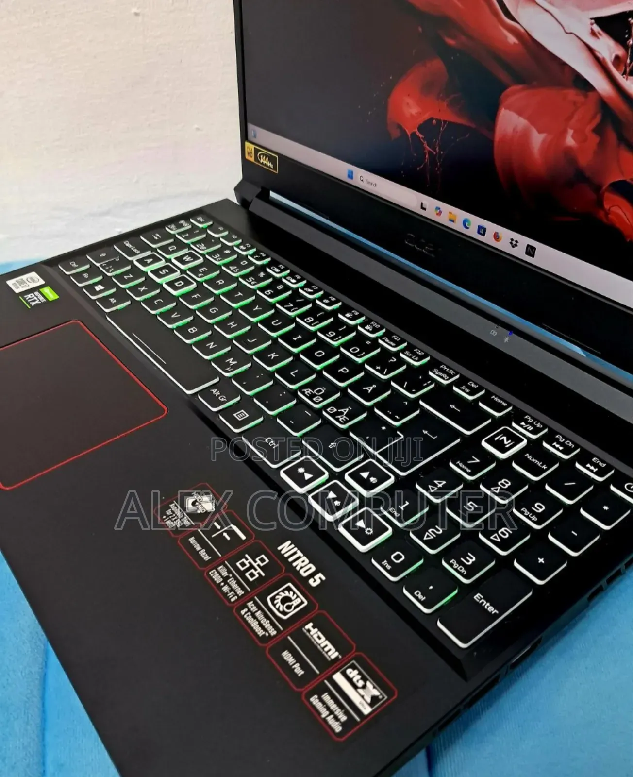 New Laptop Acer Nitro 5 16GB Intel Core I7 SSD 512GB