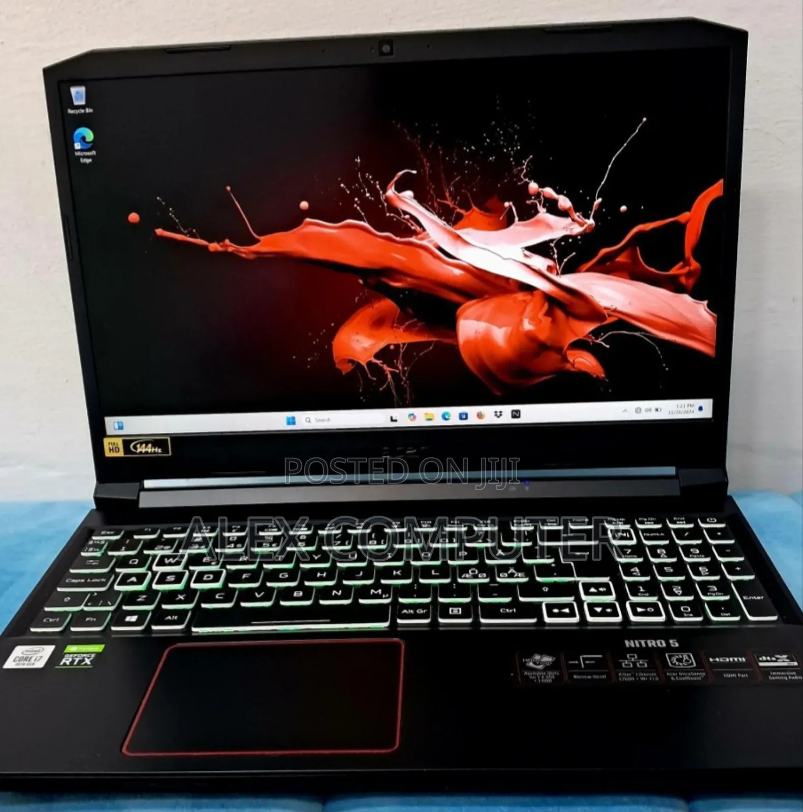 New Laptop Acer Nitro 5 16GB Intel Core I7 SSD 512GB