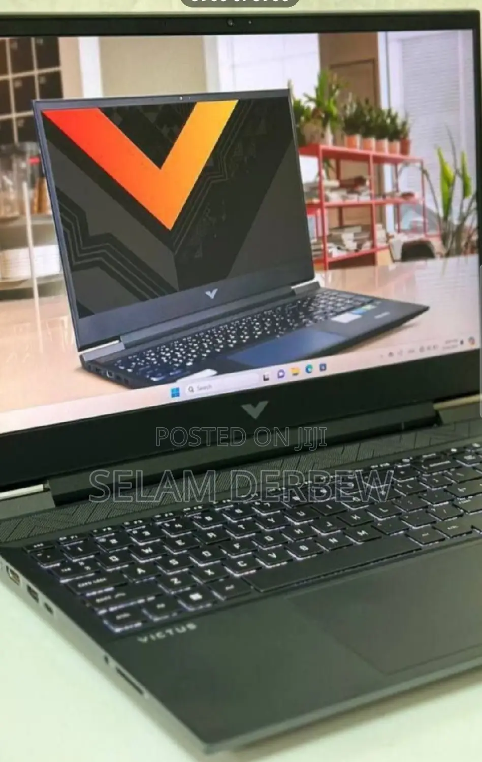 New Laptop HP Victus 15 16GB Intel Core I7 SSD 512GB
