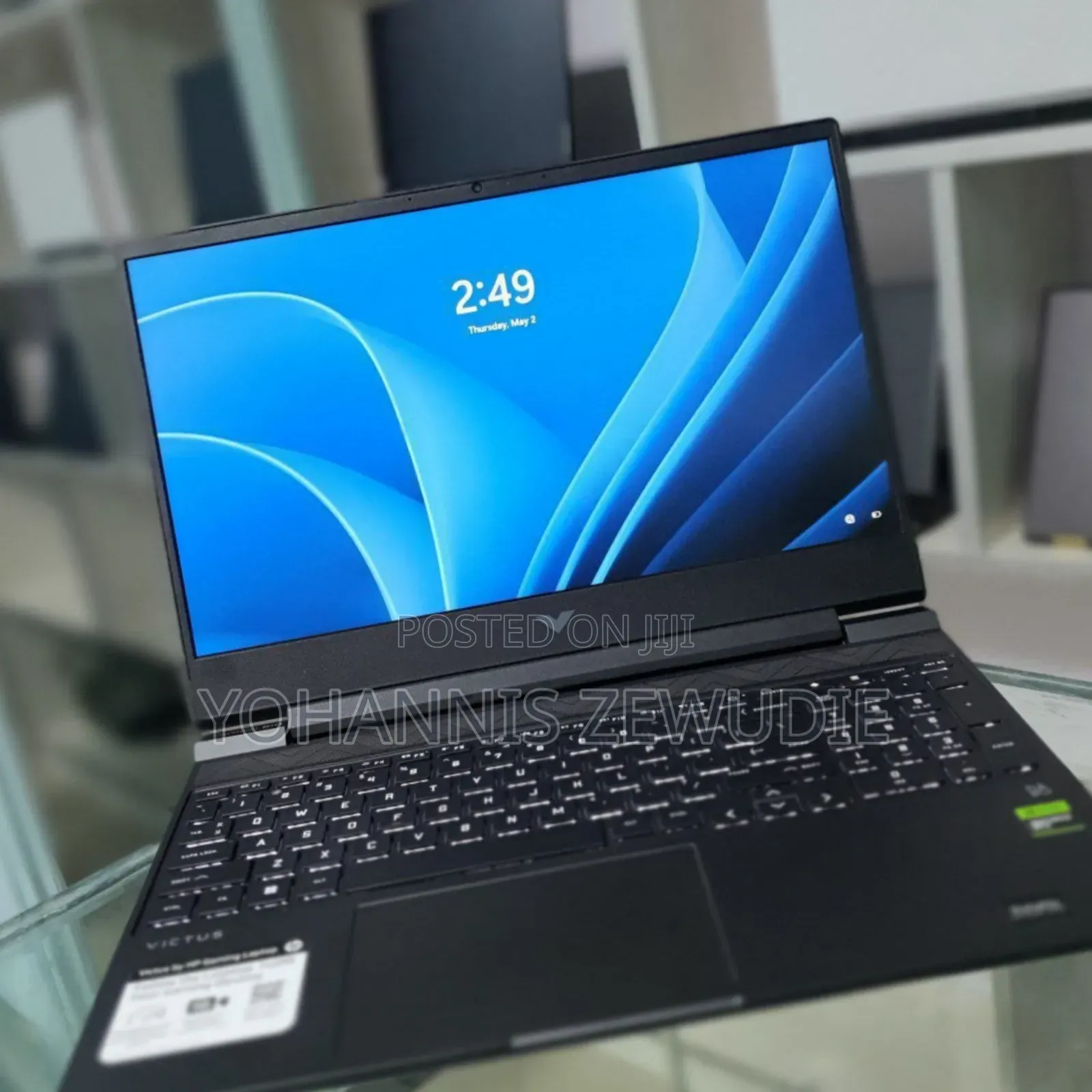 New Laptop HP Victus 16 16GB Intel Core I7 SSD 512GB