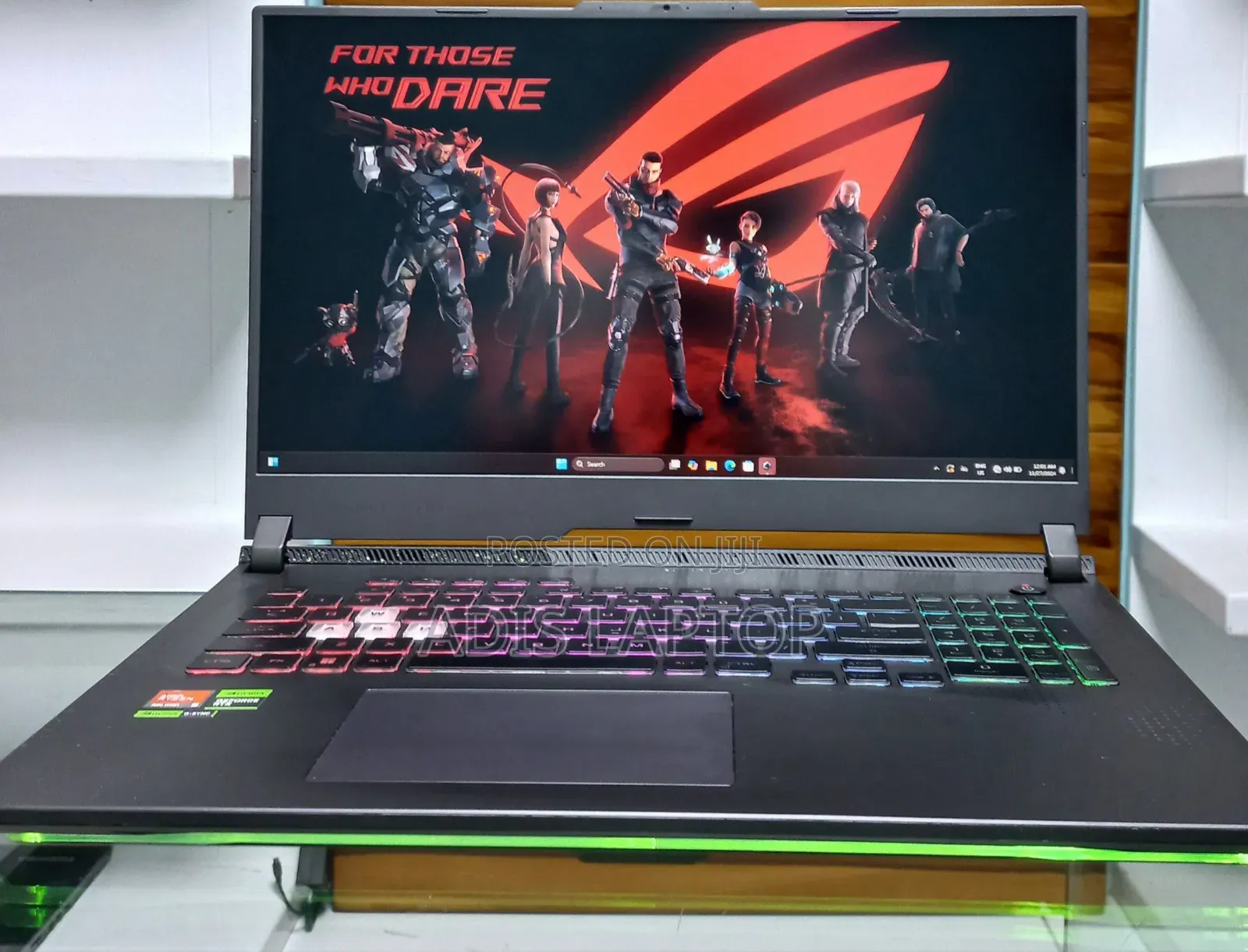 New Laptop Asus ROG Strix G731G 16GB AMD Ryzen 9 SSD 1T