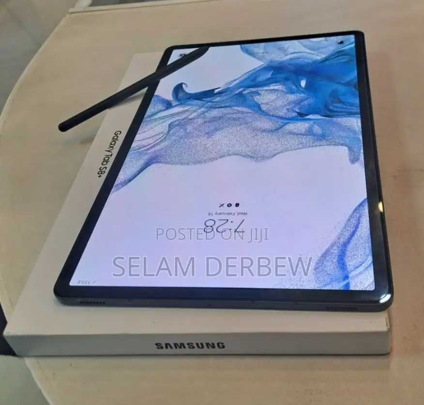 New Samsung Galaxy Tab S8+ 8 GB Gray