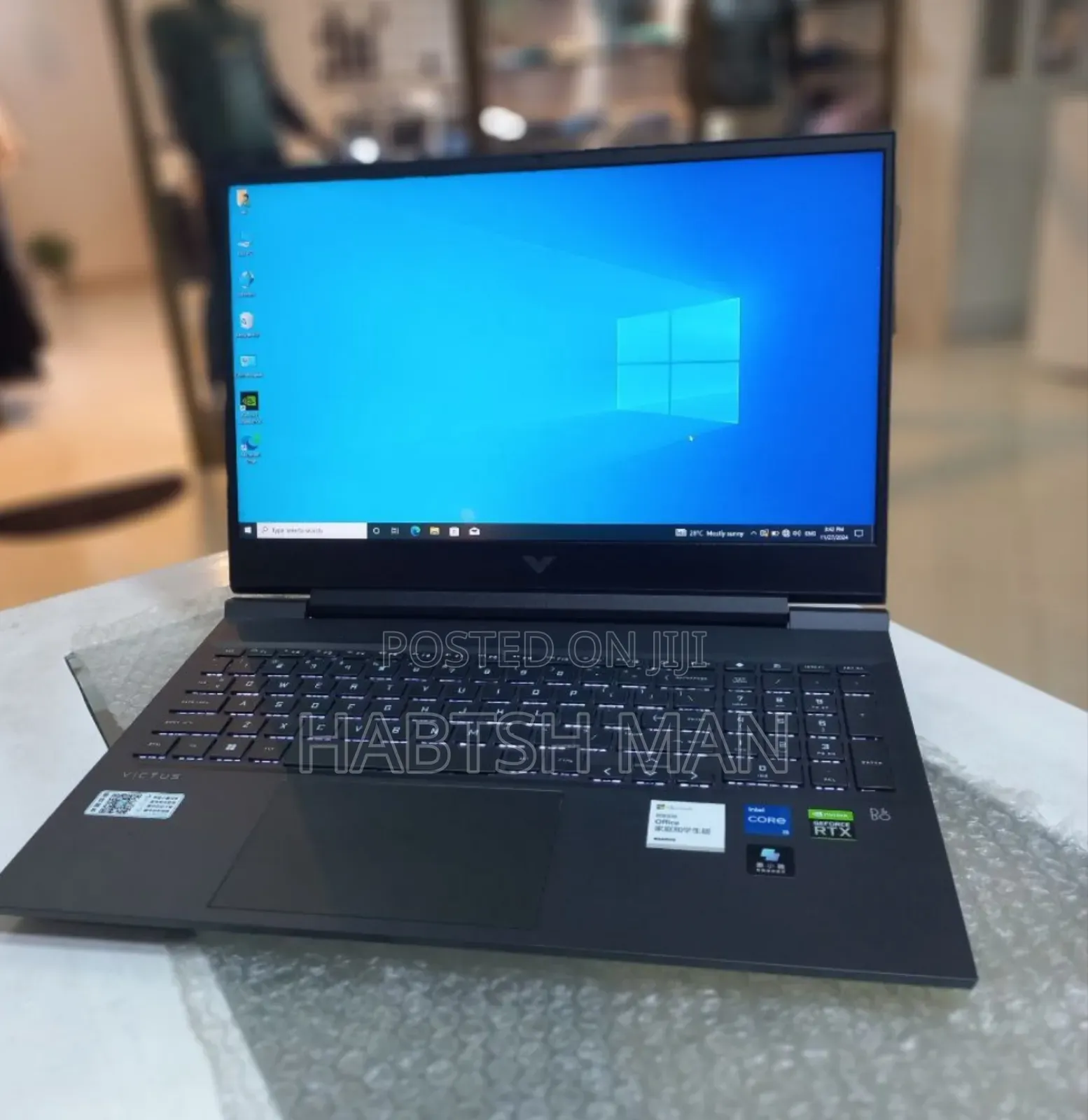 New Laptop HP Victus 15 16GB Intel Core I5 SSD 512GB