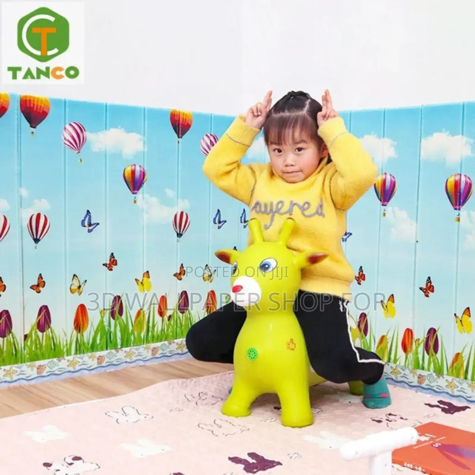 3D Kids Wallpaper Sticker