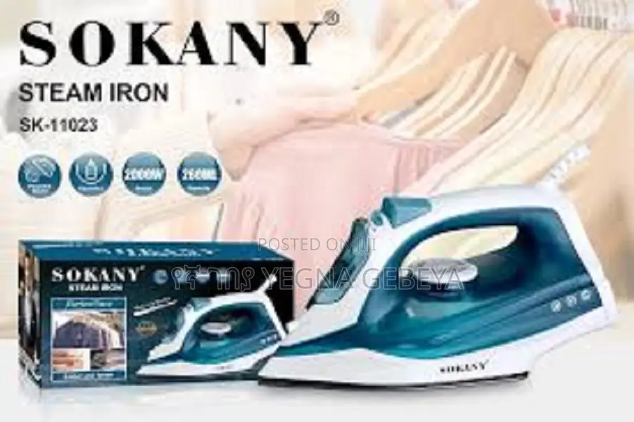 Sokany 11023 Electric Dry Iron Steam Iron