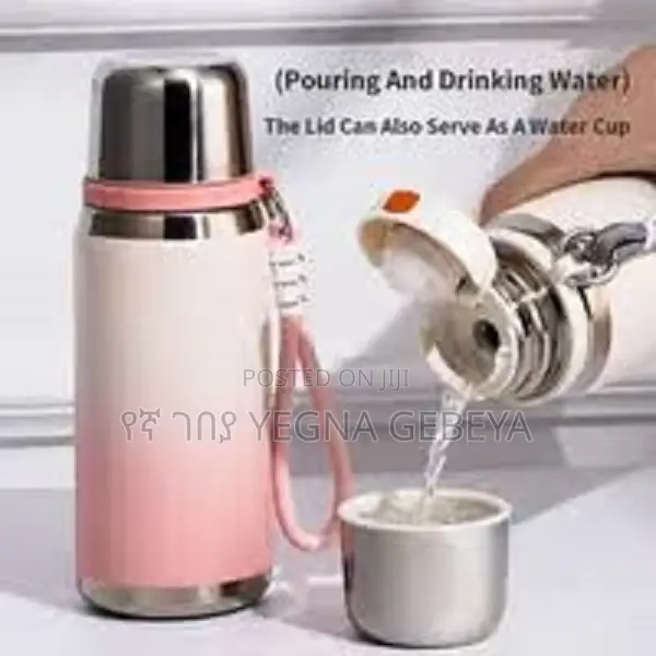 Stainless Steel Water Flask for School, Office, Gym