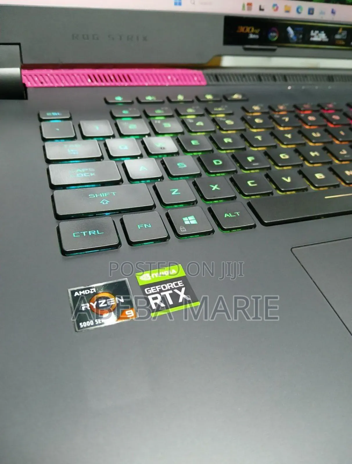 New Laptop Asus ROG Strix G15 G512 16GB AMD Ryzen 9 SSD 1T