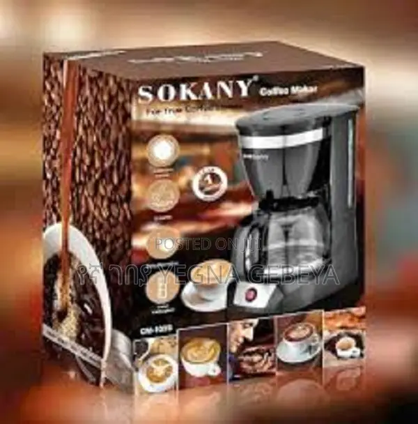 SOKANY 950 W Filter Coffee Machine for 12 Cups