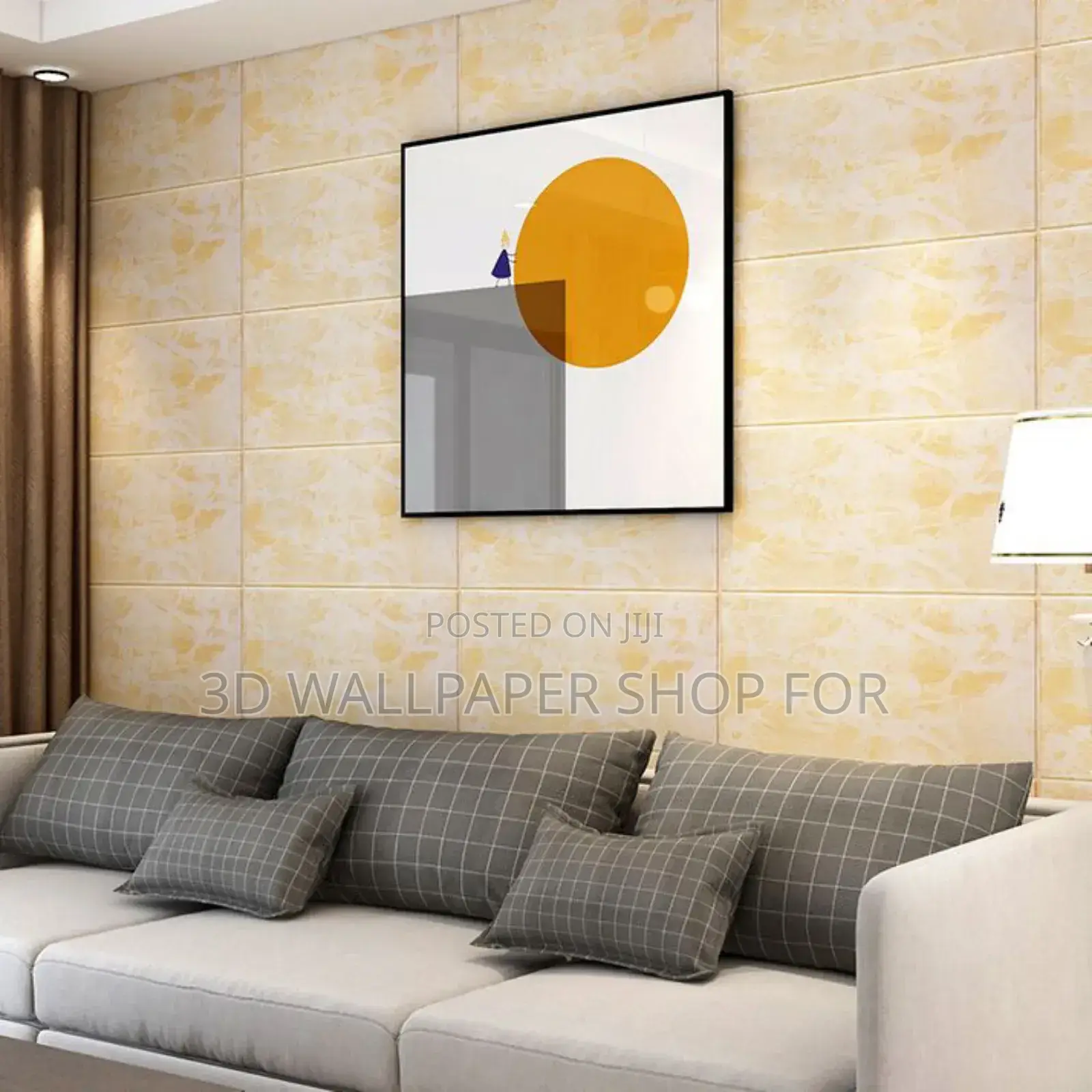 3D Wallpaper Foamsticker