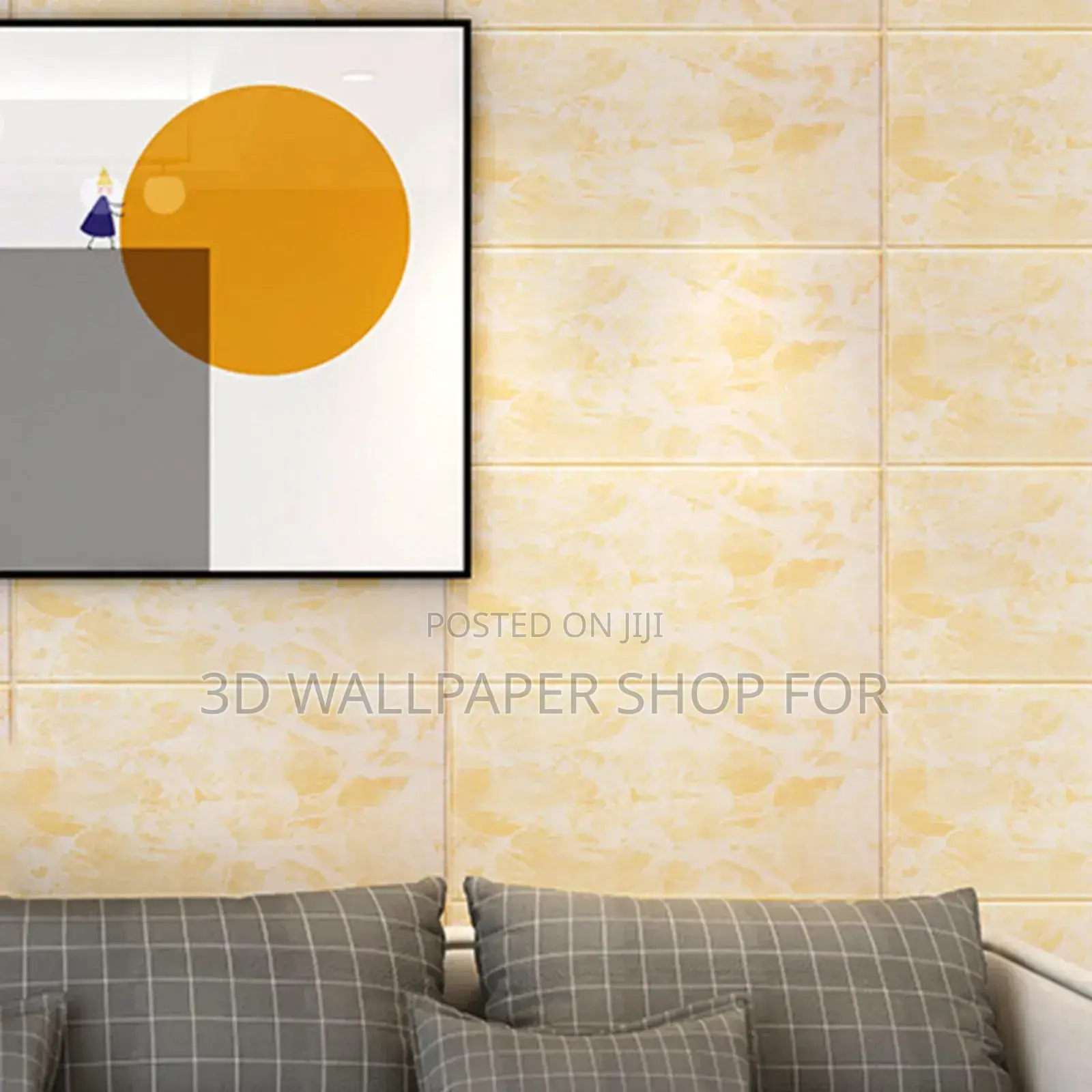 3D Wallpaper Foamsticker